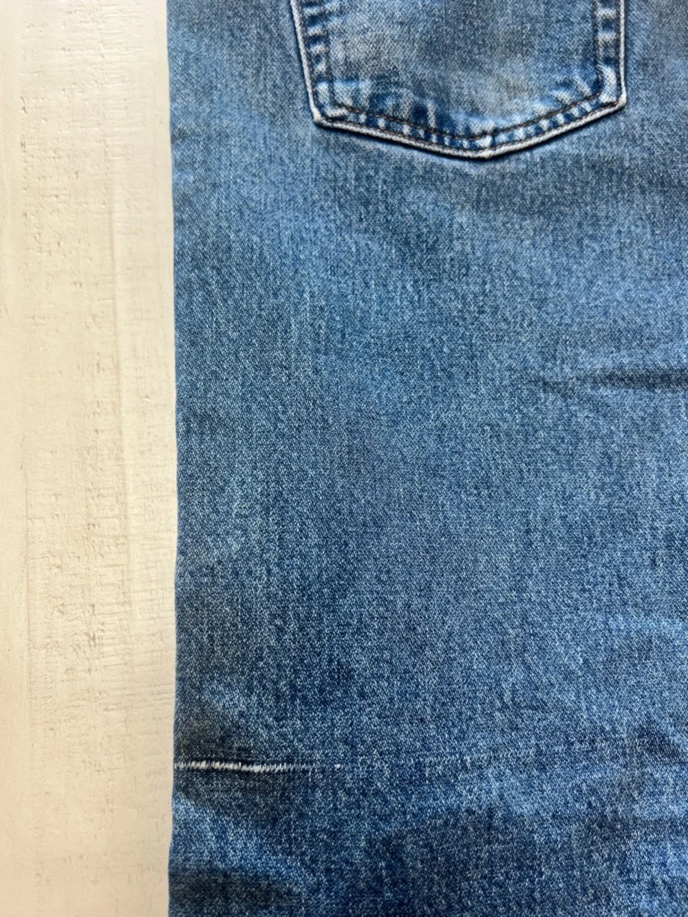 All American Clothing Co. Men's 32x32 Blue Relaxed fit Straight Jeans